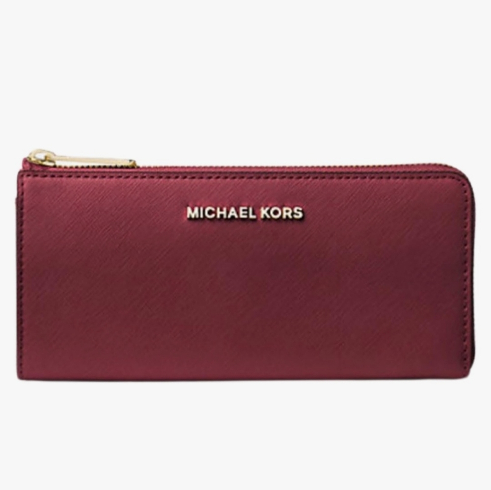 Michael Kors Burgundy Wallet - Picture 5 of 6